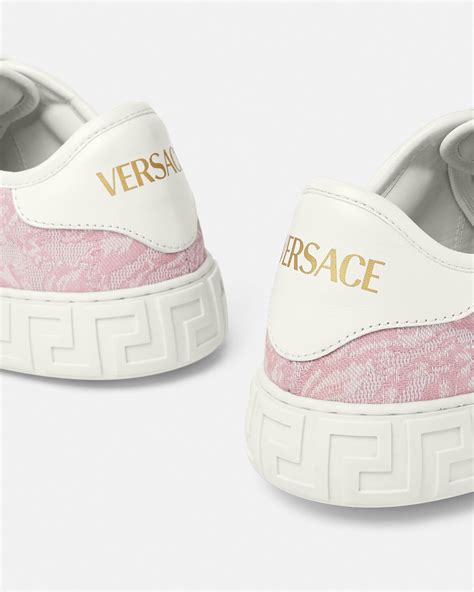 versace barocco print sneakers